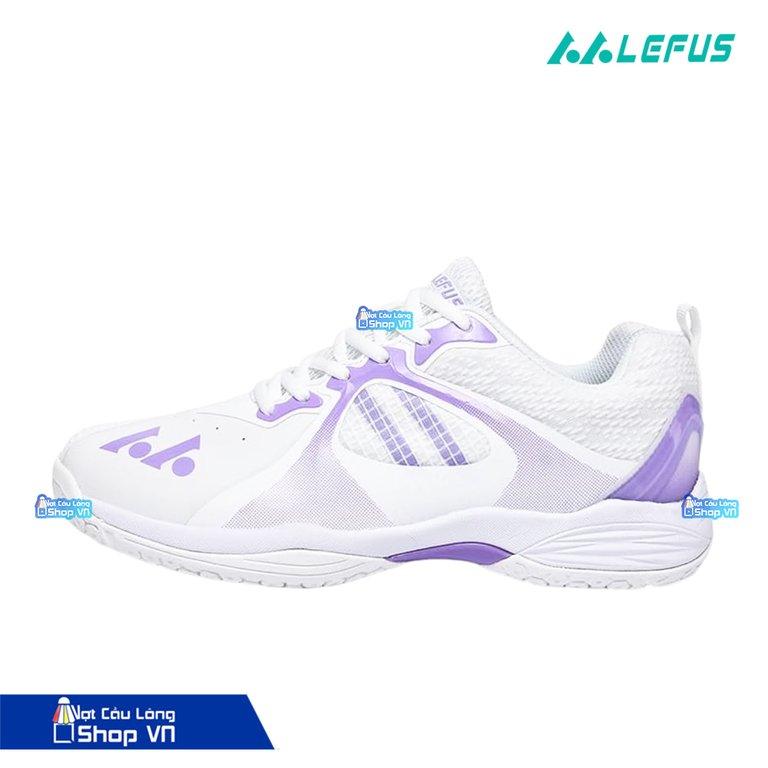 Giày Cầu Lông Lefus L030 Trắng/tím