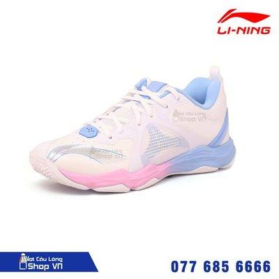 Giày Cầu Lông Lining Ayts012-4 Trắng/xanh Nội Địa