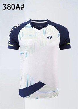 Áo Cầu Lông Yonex 380a Trắng/xanh
